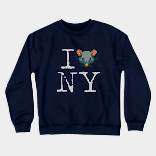 I Rat NY Crewneck Sweatshirt